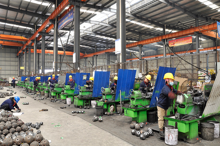 龙海网架锥头车间